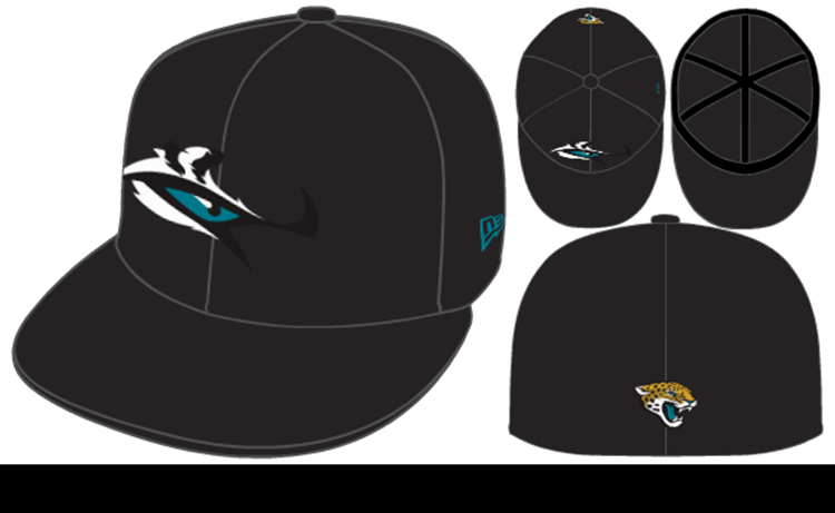 Jacksonville Jaguars 59FIFTY NFL exclusive Cap Elemental Black Team Color OTC von New Era