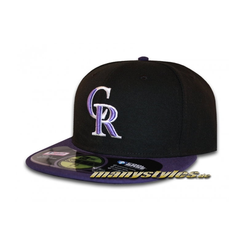 Colorado Rockies 59FIFTY MLB on field Authentic Cap Alternate