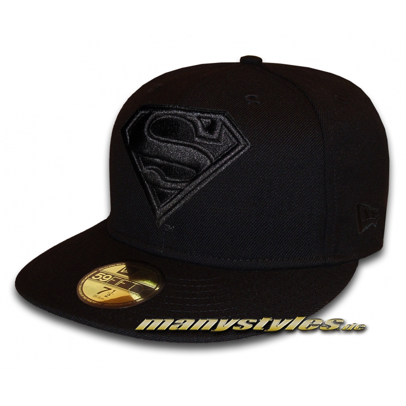 Comic Art 59FIFTY DC Cap Superman Special Black on Black exclusive