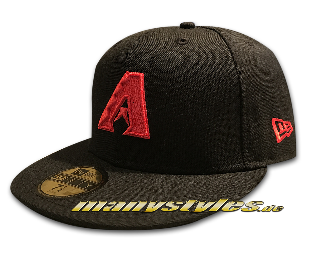 Arizona Diamond Backs MLB Basic 59FIFTY Black Scarlet Red von New Era