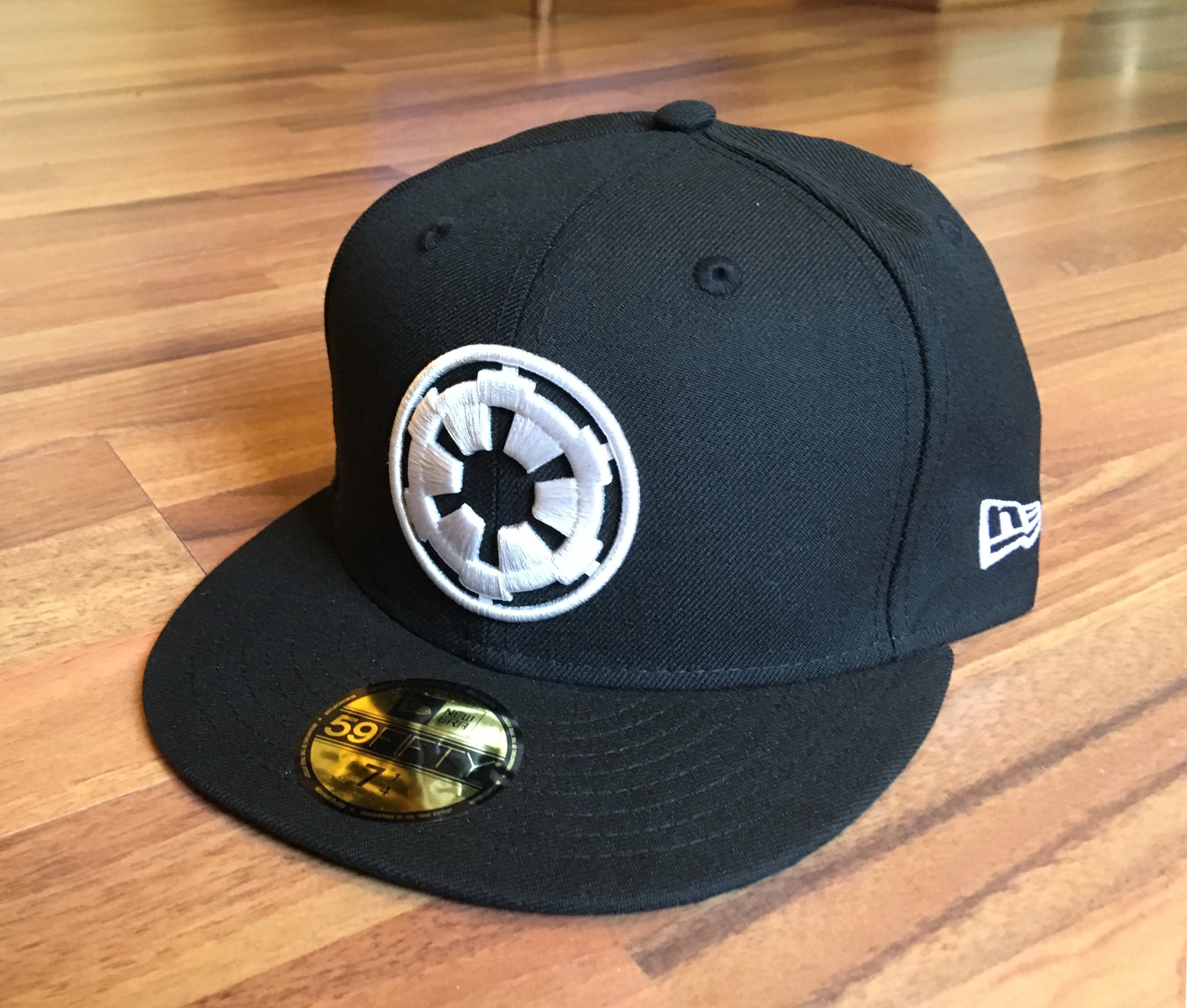 Star Wars Licensed Disney 59FIFTY Fitted exclusive Empire Cap The Death Star Engineering Imperial 1st Order Black White von New Era Original Pic Original Pic Front