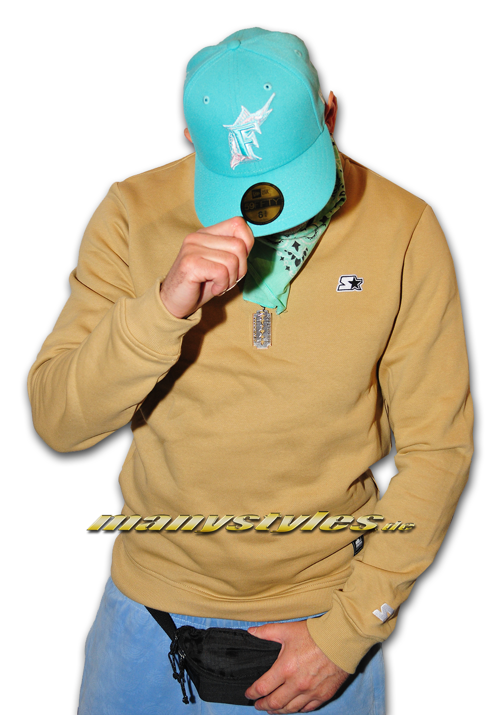 Starter Crewneck Sweatshirt Unionbeige