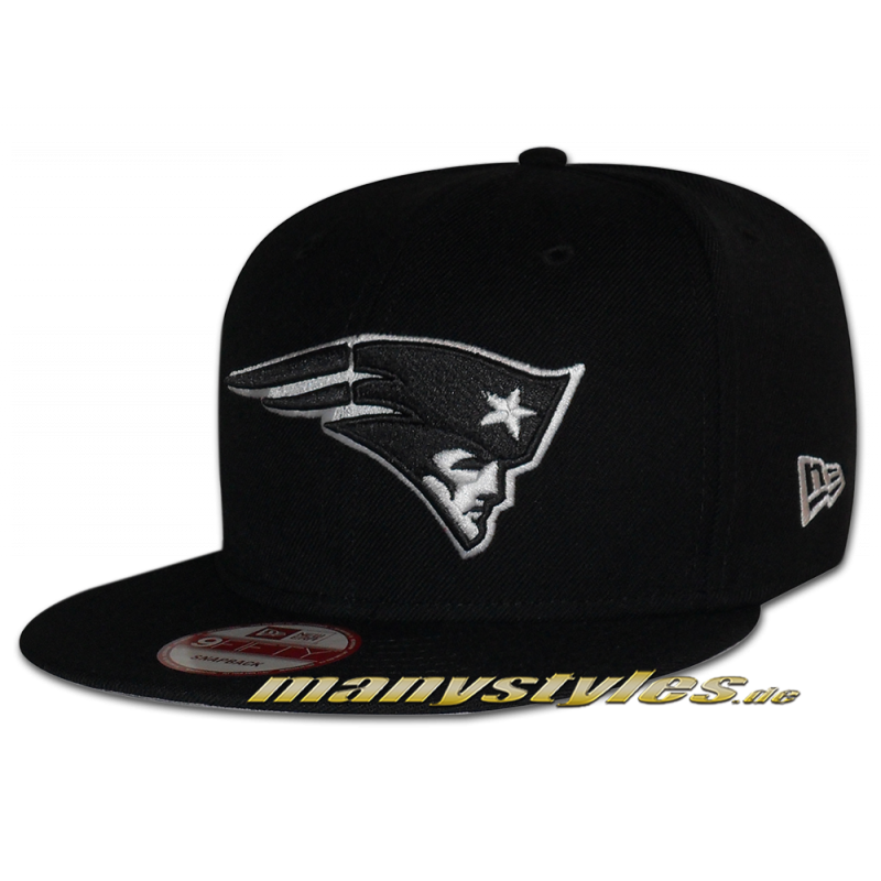 New England Patriots 9FIFTY Black White exclusive Snapback Special Cap