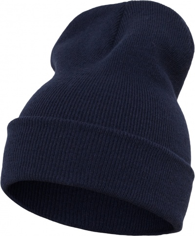 Blank Flex Fit Premium Beenie Dark Navy von Yupoong