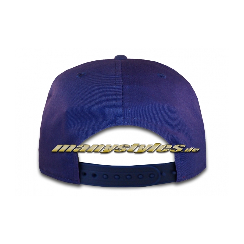  LA DODGERS New Era 9FIFTY MLB Authentic Cotton Block Snapback Cap Royal White Team Cap: Authentic Royal Front: embroidered 3D LA DODGERS Logo in White Side: NEW ERA Logo in White Back: One size fits the most adjusteble Backside