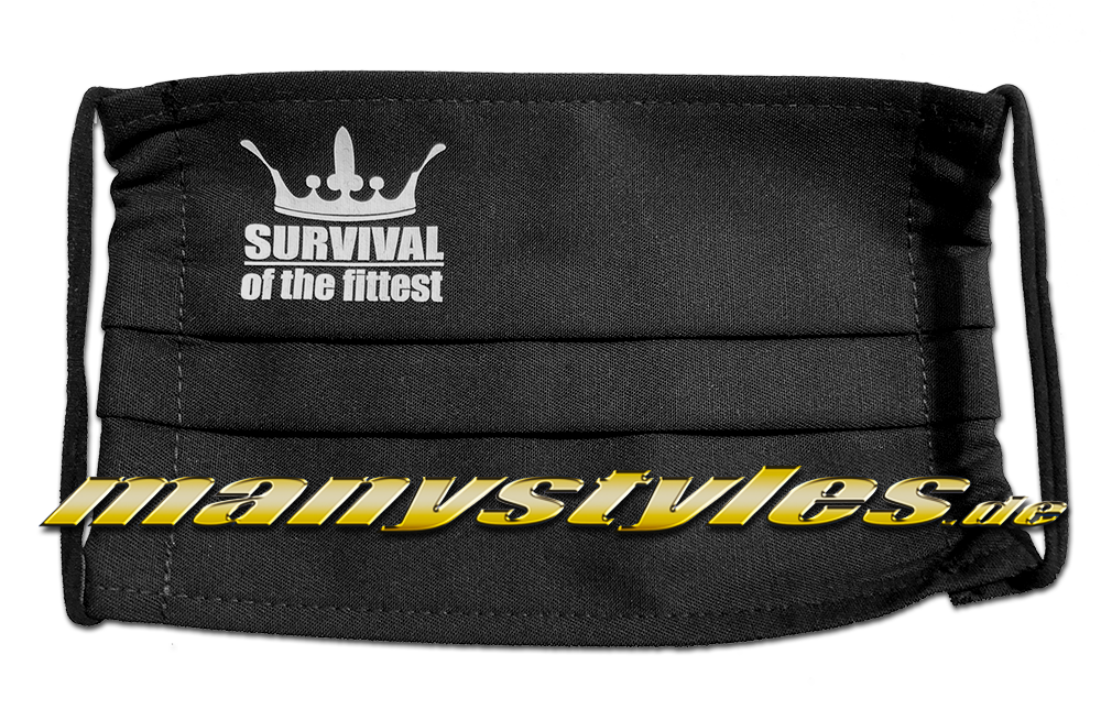 manystyles.de | THE ROOTS Survival of the Fittest Mask Ill Three - Corona 2020 Support Mask Design Ill Three real