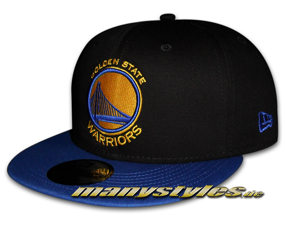 Golden State Warriors NBA Black Base Snapback Cap OTC