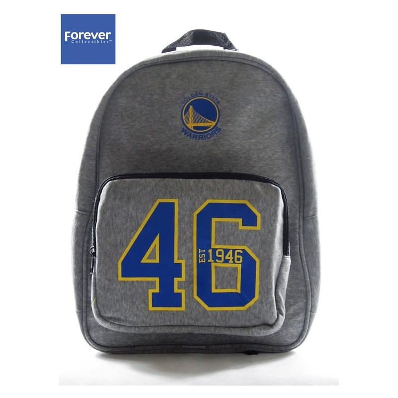 Golden State Warriors NBA Team Backpack Grey