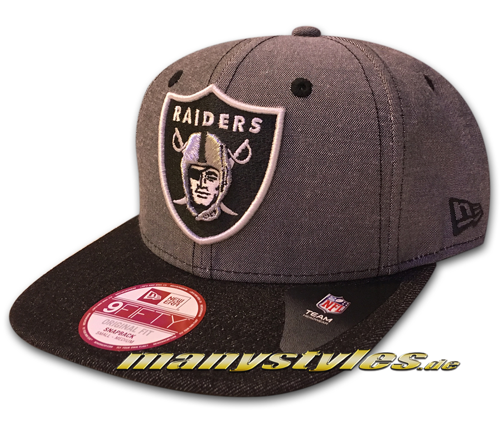 Oakland Raiders-nfl 9FIFTY Original Fit Snapback Cap frontside